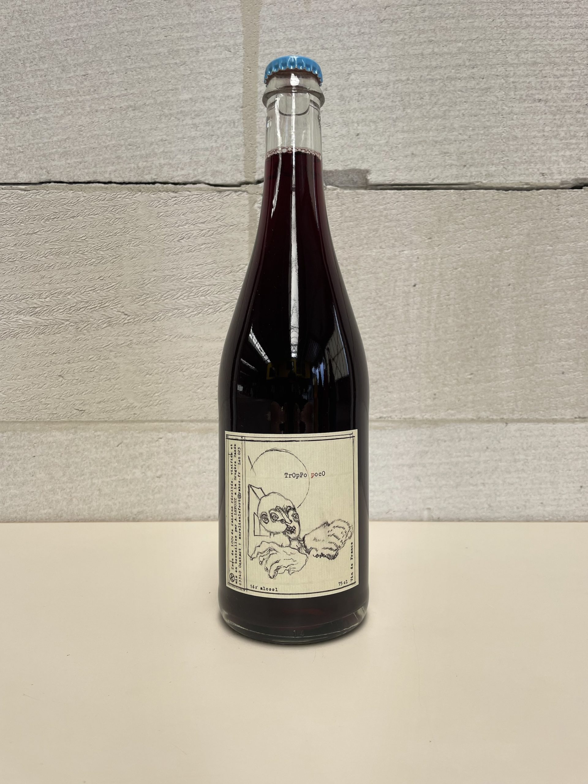 Aurélien Lefort – Troppo Poco Deuxième Mise – 2023 (750ml)